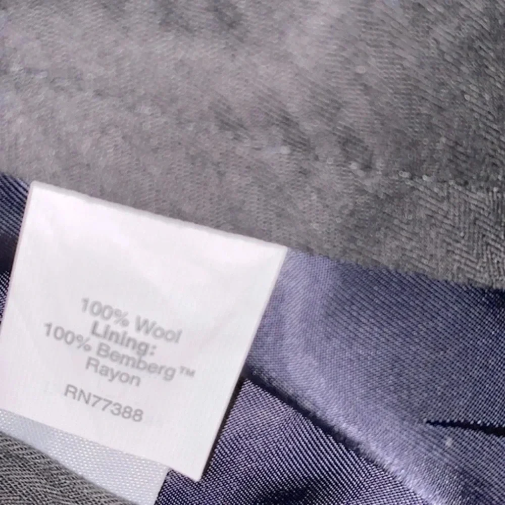 J crew grey wool pants size 32x30